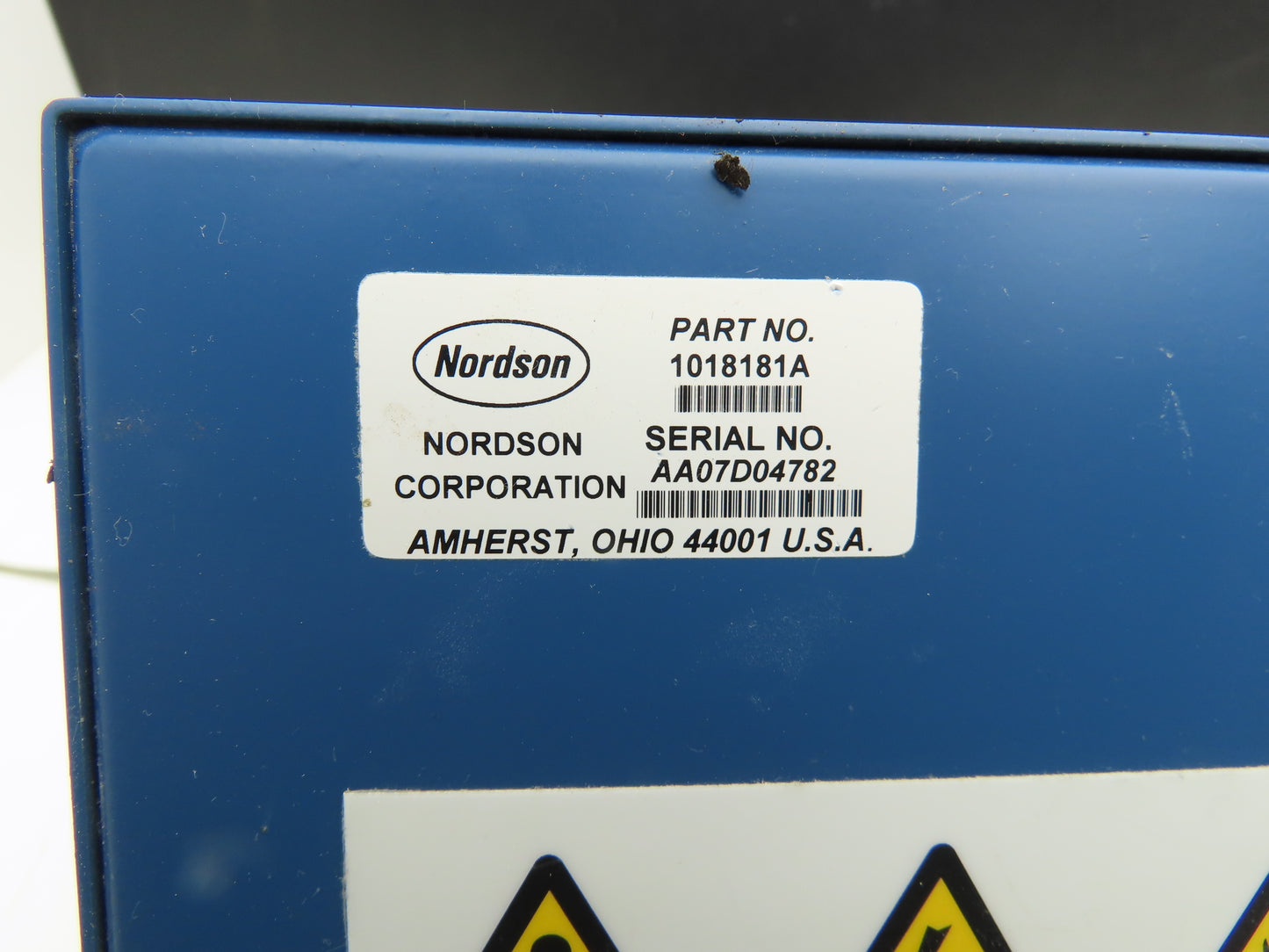 Nordson 1018181A Sure Coat Manual Gun Control Unit Electrostatic Powder Coat