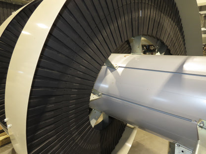 Ryson 1300-400-A1-6 Elevating Spiral Conveyor 16" Belt 2Hp 230/460V 3PH 17' 4"H