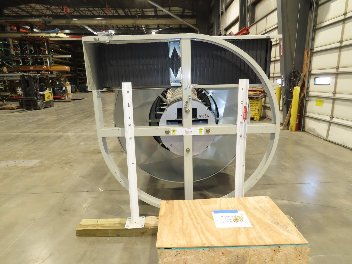 Ryson 1300-400-A1-6 Elevating Spiral Conveyor 16" Belt 2Hp 230/460V 3PH 17' 4"H