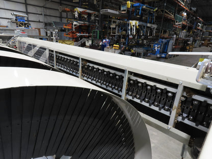 Ryson 1300-400-A1-6 Elevating Spiral Conveyor 16" Belt 2Hp 230/460V 3PH 17' 4"H