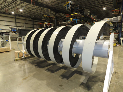 Ryson 1300-400-A1-6 Elevating Spiral Conveyor 16" Belt 2Hp 230/460V 3PH 17' 4"H