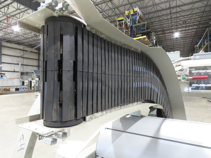 Ryson 1300-400-A1-6 Elevating Spiral Conveyor 16" Belt 2Hp 230/460V 3PH 17' 4"H