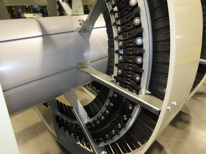 Ryson 1300-400-A1-6 Elevating Spiral Conveyor 16" Belt 2Hp 230/460V 3PH 17' 4"H