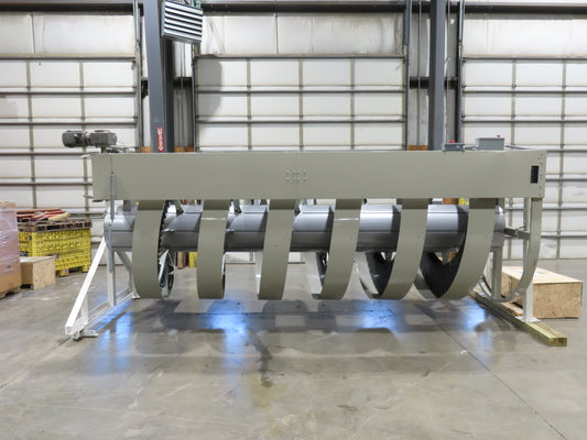 Ryson 1300-400-A1-6 Elevating Spiral Conveyor 16" Belt 2Hp 230/460V 3PH 17' 4"H