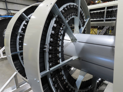 Ryson 1300-400-B3 Elevating Spiral Conveyor 16" Slat Belt 2Hp 230/460V 3PH 14'H