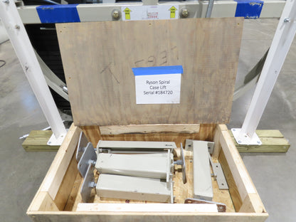 Ryson 1300-400-B3 Elevating Spiral Conveyor 16" Slat Belt 2Hp 230/460V 3PH 14'H