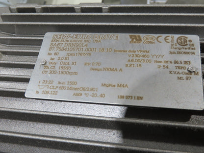 Ryson 1300-400-B3 Elevating Spiral Conveyor 16" Slat Belt 2Hp 230/460V 3PH 14'H