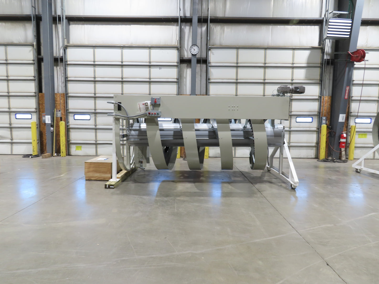 Ryson 1300-400-B3 Elevating Spiral Conveyor 16" Slat Belt 2Hp 230/460V 3PH 14'H