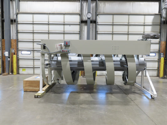 Ryson 1300-400-B3 Elevating Spiral Conveyor 16" Slat Belt 2Hp 230/460V 3PH 14'H