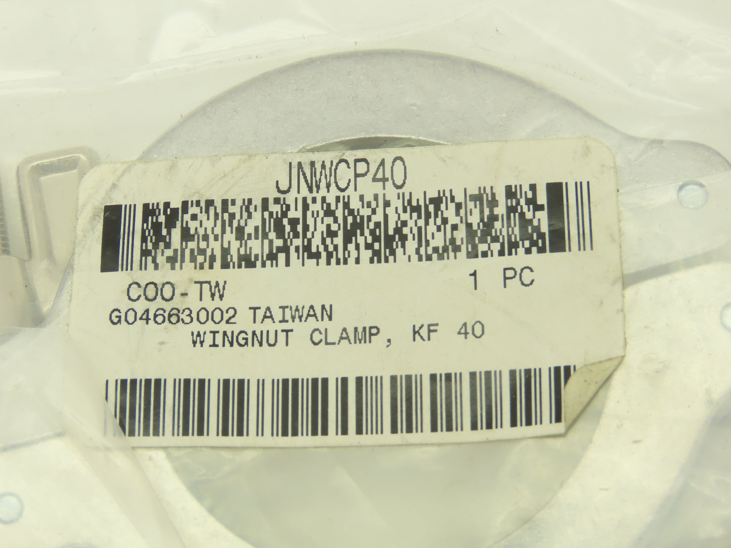 Nor-Cal NW-40-CP Aluminum Wing Nut Clamp Mixed for DN 40 ISO-KF Flange Lot of 20