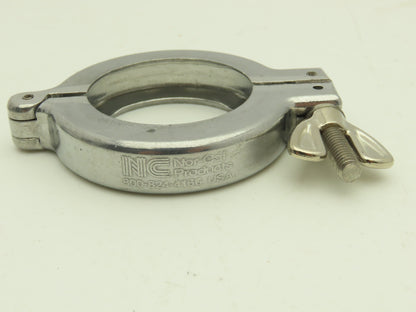 Nor-Cal NW-40-CP Aluminum Wing Nut Clamp for DN 40 ISO-KF Flange Lot of 20