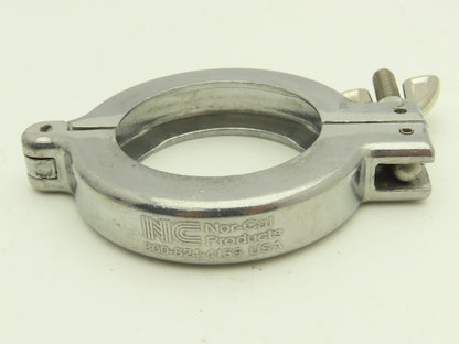 Nor-Cal NW-40-CP Aluminum Wing Nut Clamp for DN 40 ISO-KF Flange Lot of 20