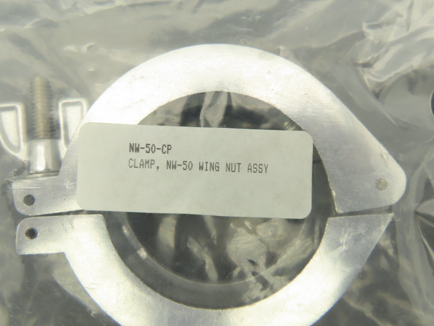 Nor-Cal NW-50-CP Aluminum Wing Nut Clamp for DN 50 ISO-KF Flange Lot of 6