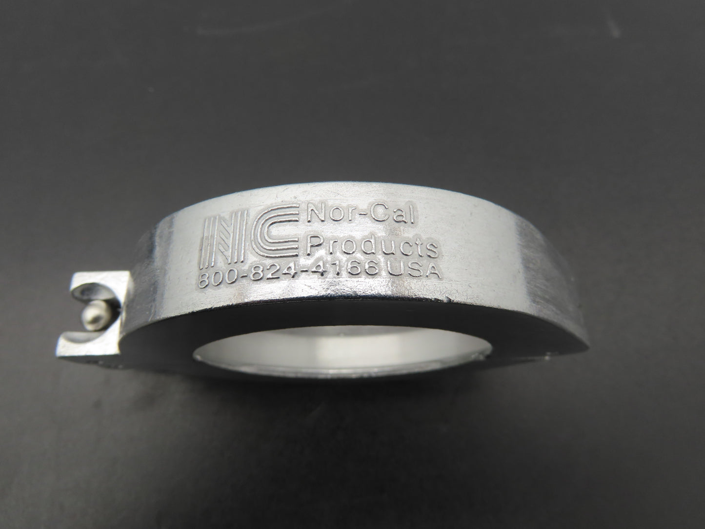 Nor-Cal NW-50-CP Aluminum Wing Nut Clamp for DN 50 ISO-KF Flange Lot of 6