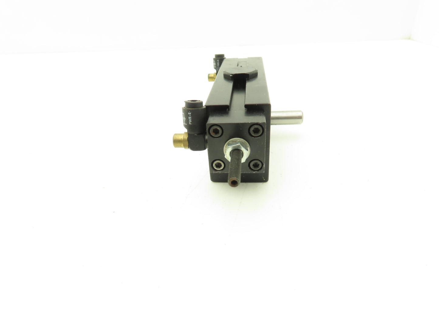 Parker XR077-090FT-RB23-A Pneumatic Rotary Actuator 3/8" Shaft 90Deg Rotation