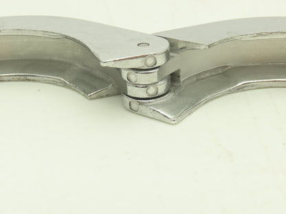 Nor-Cal NW-50-CP Aluminum Wing Nut Clamp for DN 50 ISO-KF Flange Lot of 7