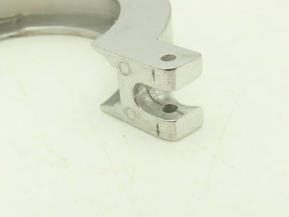 Nor-Cal NW-50-CP Aluminum Wing Nut Clamp for DN 50 ISO-KF Flange Lot of 7