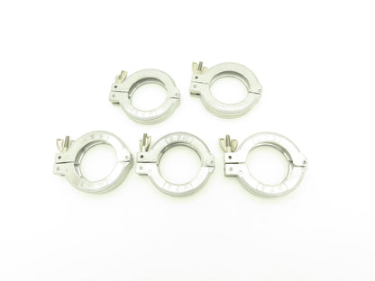 MKS Instruments 100312906 Aluminum Wing Nut Clamp NW 50 ISO-KF Flange Lot of 5