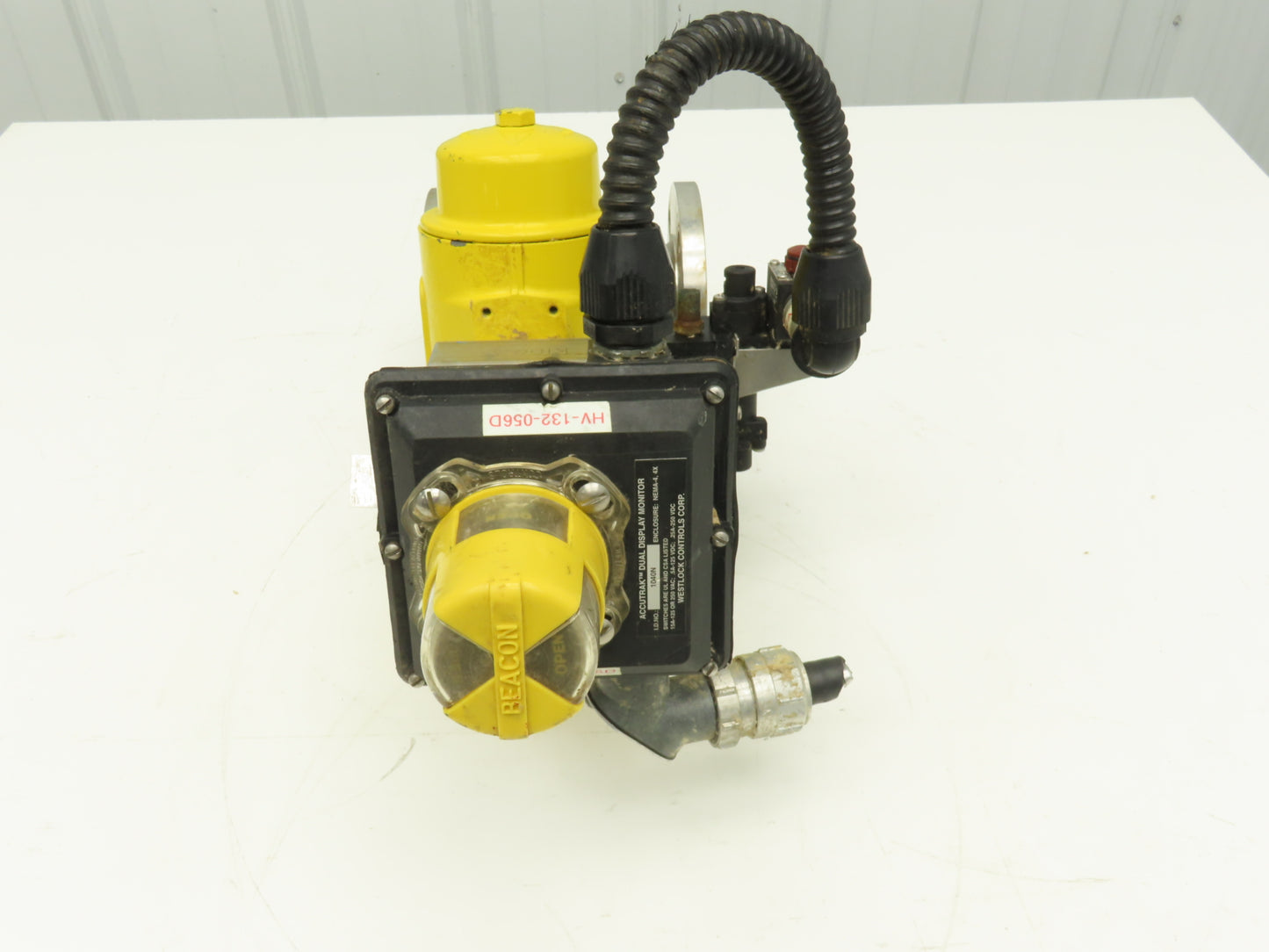 Velan 2"-150 Stainless Flanged Ball Valve w/Hytork 131 Pneumatic Actuator 120V