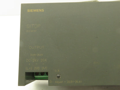 Siemens 6EP1336-2BA00 SITOP Power Supply 24V 20A Output Lot of 3