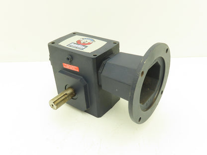 Leeson IronMan BM821-25-L-56 Worm Gearbox 25:1 Reducer 1Hp 70rpm 56C LH