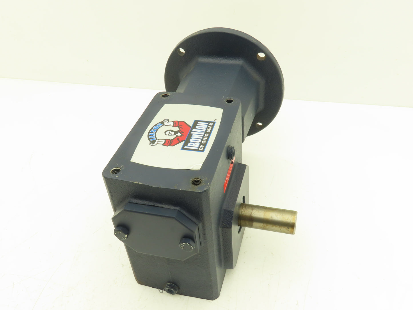 Leeson IronMan BM821-25-L-56 Worm Gearbox 25:1 Reducer 1Hp 70rpm 56C LH