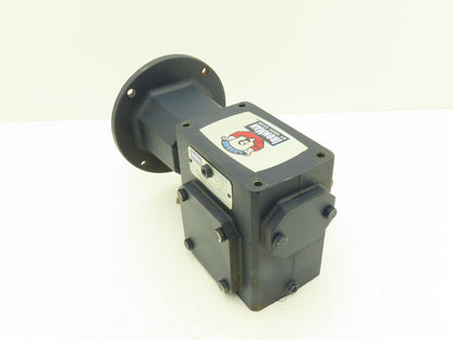 Leeson IronMan BM821-25-L-56 Worm Gearbox 25:1 Reducer 1Hp 70rpm 56C LH