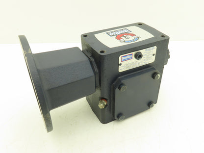 Leeson IronMan BM821-25-L-56 Worm Gearbox 25:1 Reducer 1Hp 70rpm 56C LH