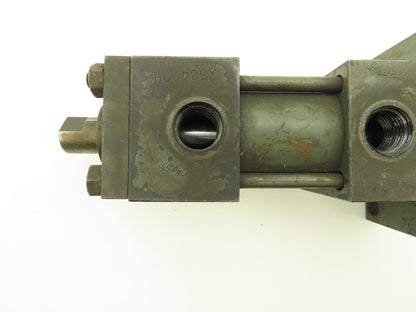 Miller DA61 Double Rod Pneumatic Air Cylinder 1.5" Bore 3/8" Stroke 250psi