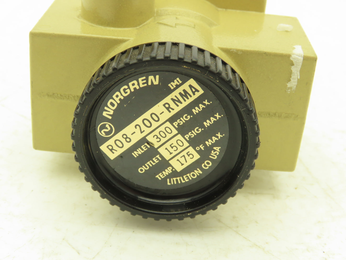 Norgren R08-200-RNMA Pneumatic Air Pressure Regulator 1/4"NPT 300/150psi