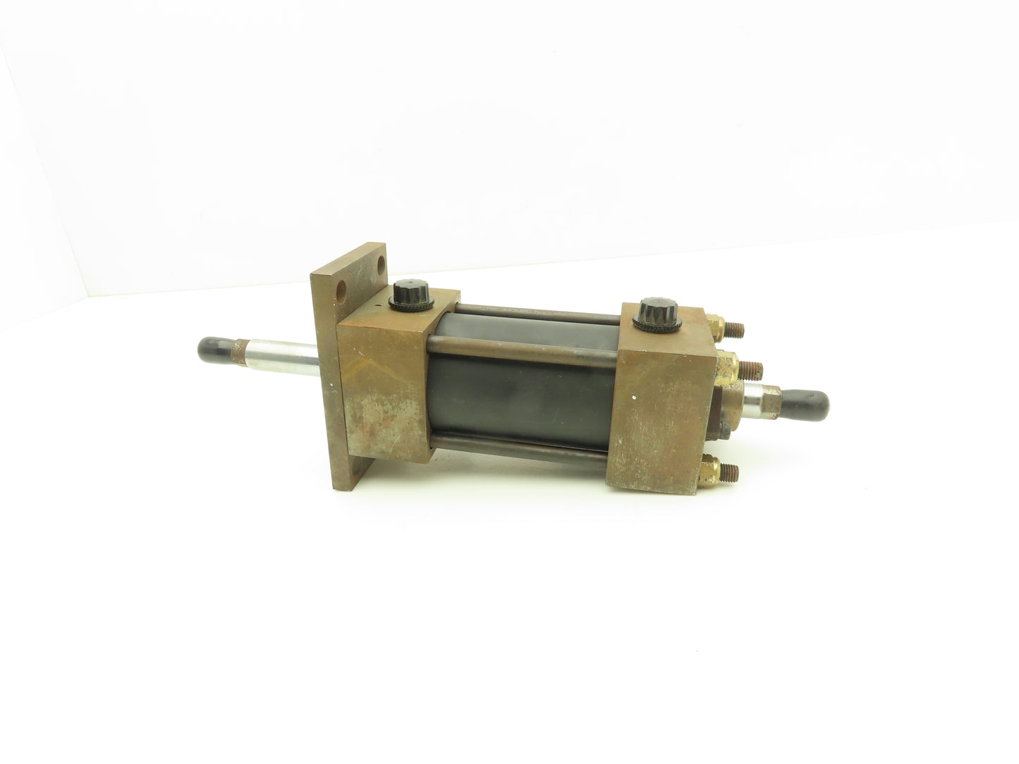 Schrader Bellows FBB102121S Double Rod Pneumatic Air Cylinder 2" Bore 2" Stroke