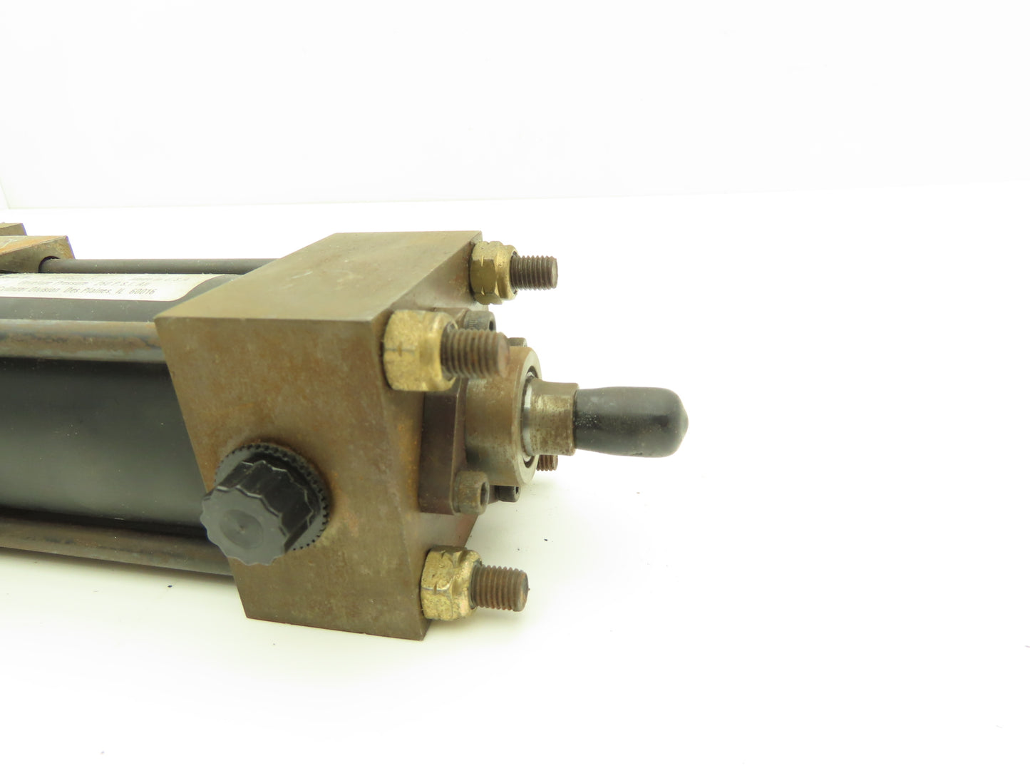 Schrader Bellows FBB102121S Double Rod Pneumatic Air Cylinder 2" Bore 2" Stroke