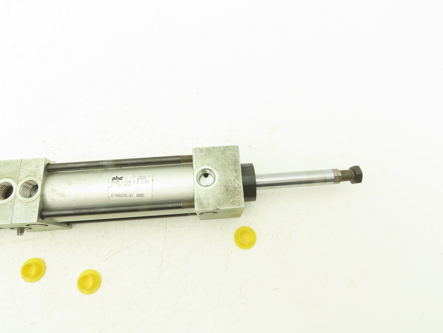 PHD AV2B 1-3/8 Pneumatic Air Cylinder 1-3/8" Bore 2-1/2" Stroke Double Rod