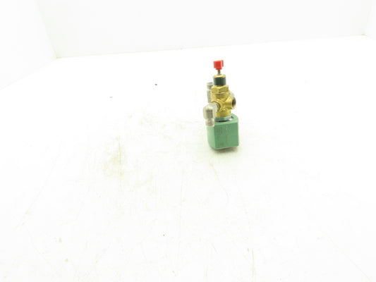 Asco HT8320G184MS RED-HAT II 3-Way Solenoid Valve 1/4" NPT 120V 150 PSI