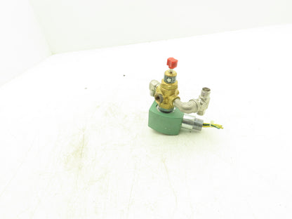 Asco HT8320G184MS RED-HAT II 3-Way Solenoid Valve 1/4" NPT 120V 150 PSI