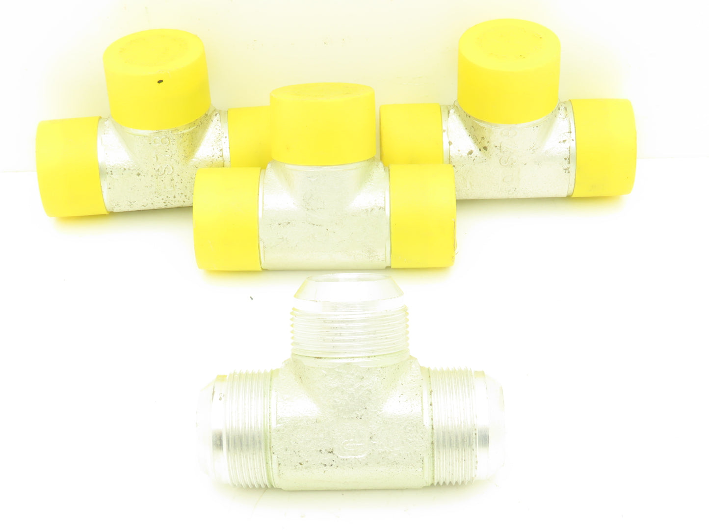 Parker 20 JTX-S Triple-Lok 37° Male Union Tee Fitting JIC 1-1/4"-20 Lot of 4