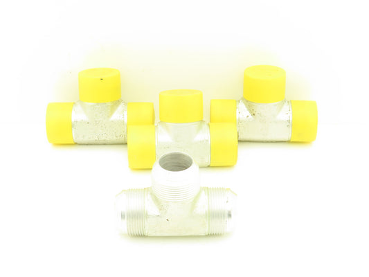 Parker 20 JTX-S Triple-Lok 37° Male Union Tee Fitting JIC 1-1/4"-20 Lot of 4