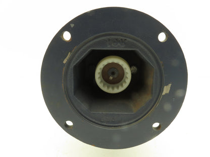 Leeson IronMan BM821-50-L-56 Worm Gearbox 50:1 Reducer 1/4Hp 35rpm 56C LH