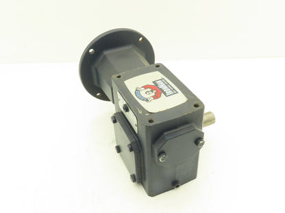 Leeson IronMan BM821-50-L-56 Worm Gearbox 50:1 Reducer 1/4Hp 35rpm 56C LH