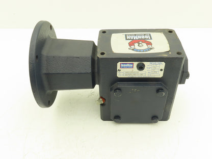 Leeson IronMan BM821-50-L-56 Worm Gearbox 50:1 Reducer 1/4Hp 35rpm 56C LH