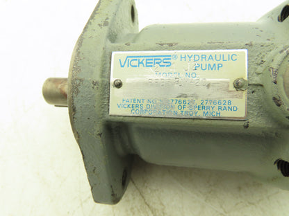 Vickers PFB5FUY-20 Hydraulic Vane Pump 5gpm 1800rpm 3/4" NPT