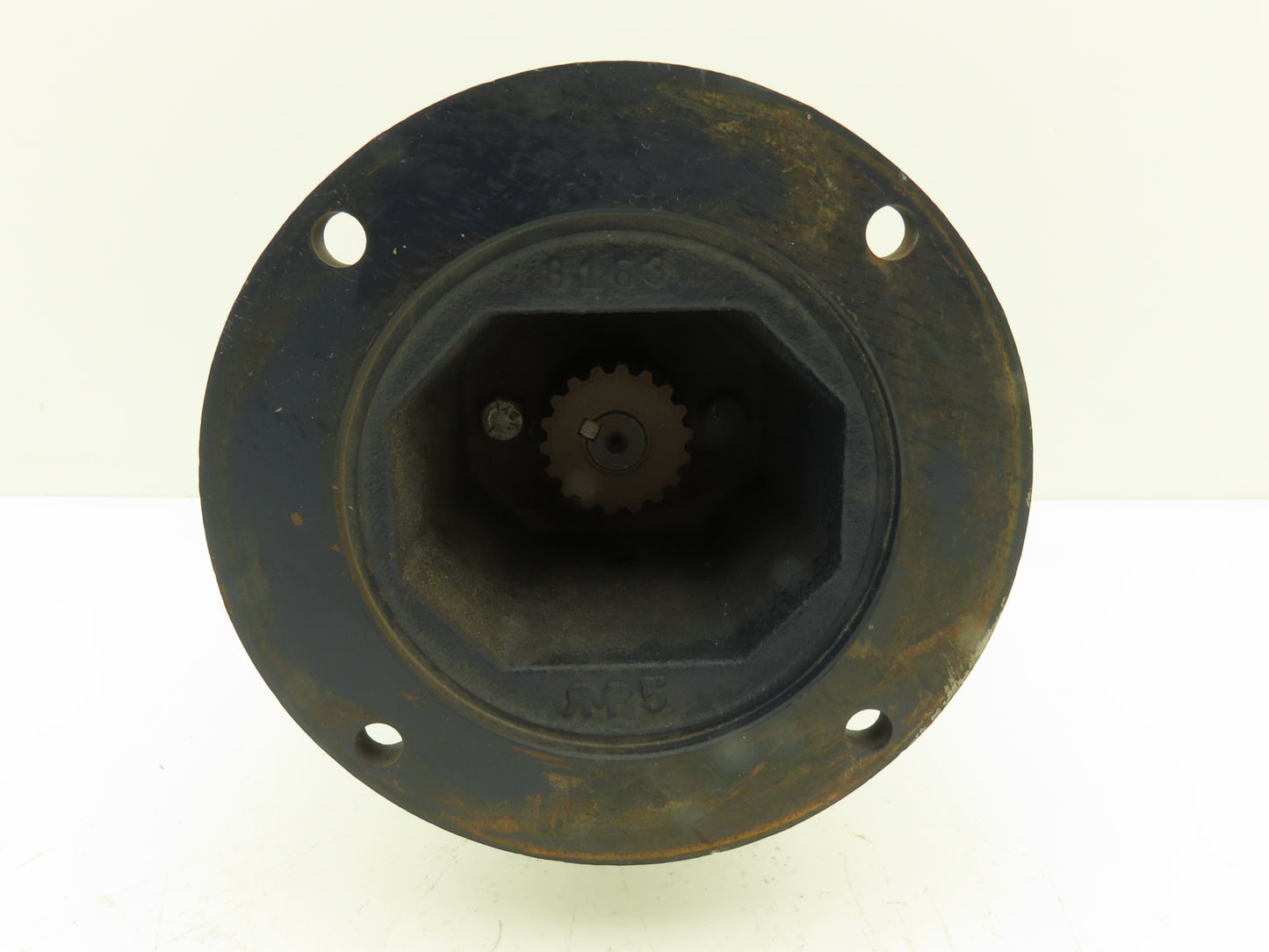 Leeson IronMan BM821-50-R-56 Worm Gearbox 50:1 Reducer 1/2Hp 35rpm 56C RH