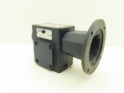 Leeson IronMan BM821-50-R-56 Worm Gearbox 50:1 Reducer 1/2Hp 35rpm 56C RH