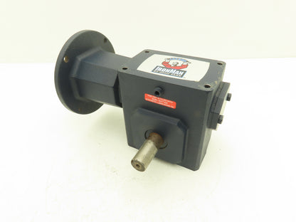 Leeson IronMan BM821-50-R-56 Worm Gearbox 50:1 Reducer 1/2Hp 35rpm 56C RH