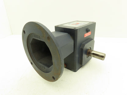 Leeson IronMan BM821-50-R-56 Worm Gearbox 50:1 Reducer 1/2Hp 35rpm 56C RH