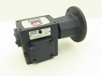 Leeson IronMan BM821-50-R-56 Worm Gearbox 50:1 Reducer 1/2Hp 35rpm 56C RH