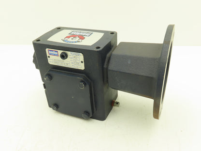 Leeson IronMan BM821-25-R-56 Worm Gearbox 25:1 Reducer 1Hp 70rpm 56C RH