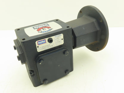 Leeson IronMan BM821-25-R-56 Worm Gearbox 25:1 Reducer 1Hp 70rpm 56C RH
