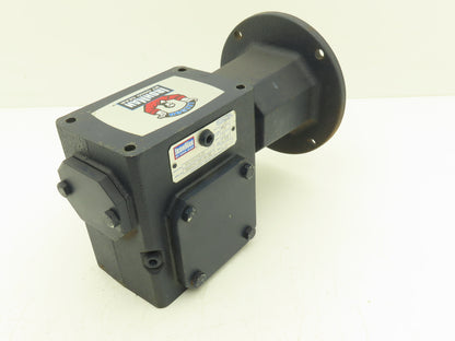 Leeson IronMan BM821-25-R-56 Worm Gearbox 25:1 Reducer 1Hp 70rpm 56C RH