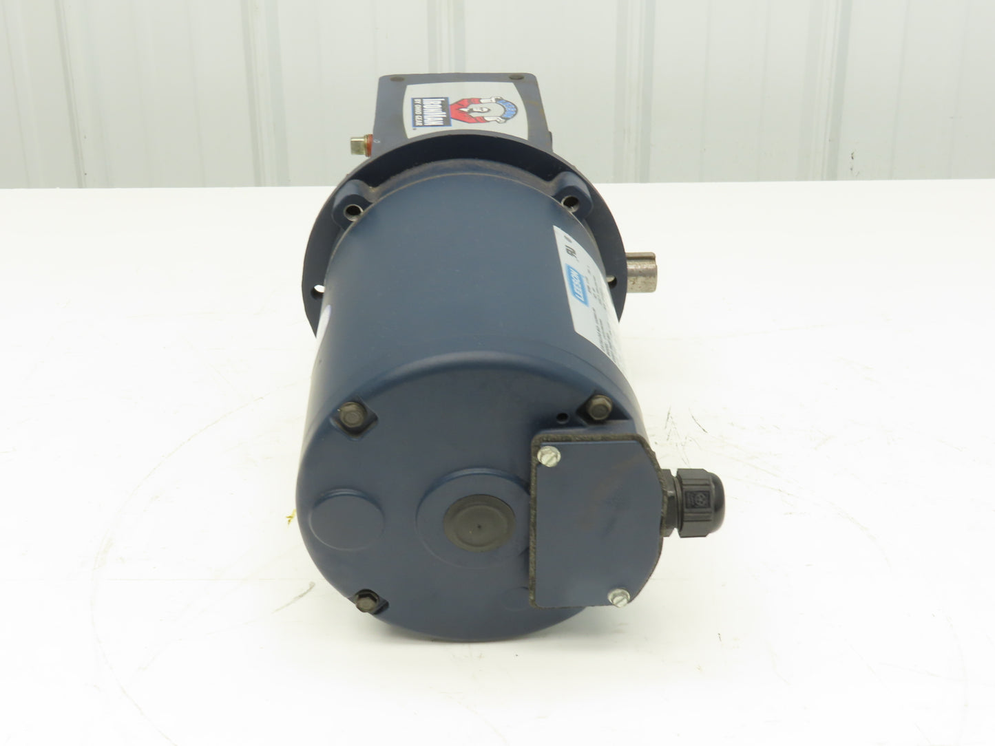 Leeson IronMan BMQ821-10-R-56 Gearmotor 10:1 Reducer .5Hp 172rpm 230/460V 56C RH